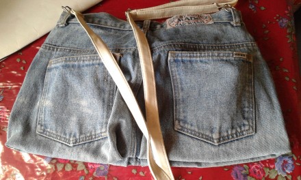 сумка яркая-оригинальная джинсовая
 летне весенняя. эксклюзивная автроская рабо. . фото 6