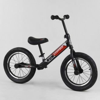 Беговел CORSO стальная рама алюминиевые диски надувные колеса 14' Black-Red (9. Львов. фото 1 Беговел CORSO стальная рама алюминиевые диски надувные колеса 14' Black-Red (9. Львов. фото 1