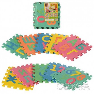  Детский развивающий коврик Мозаика M 02736
Размеры и характеристики: разноцветн. . фото 1