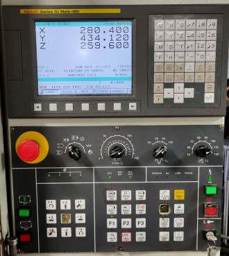 Вертикально обробляючий центр МСV-1000 
з панеллю керування FANUC Series Oi Mat. . фото 4