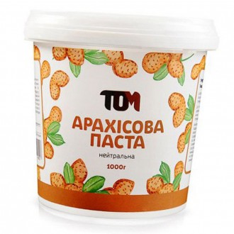 Арахисовая паста (масло) TOM peanut butter 1 кг классическая Топ продаж. Киев. фото 1 Арахисовая паста (масло) TOM peanut butter 1 кг классическая Топ продаж. Киев. фото 1