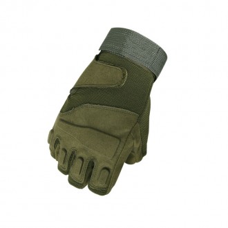 Беспалые тактические перчатки Lesko - защита ладоней и пальцев
Тактические перча. . фото 5