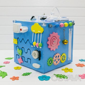 Busy Cube - это не только игрушка, но и настоящее приключение для малышей. Играя. . фото 1