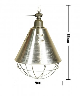 Рефлектор для инфракрасной лампы (абажур) Tehnomur S1020 цвет алюминийРефлектор . . фото 6