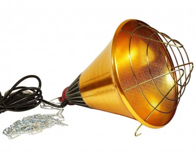 Рефлектор для инфракрасной лампы (абажур) Tehnomur S1021 цвет бронзовыйРефлектор. . фото 4