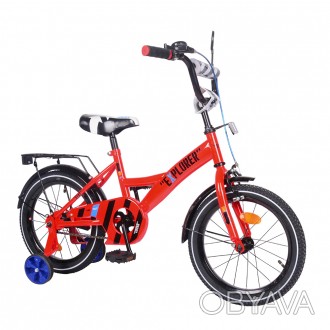 Велосипед EXPLORER 16 научит ребёнка хорошо держать равновесие, имеет лёгкий вес. . фото 1