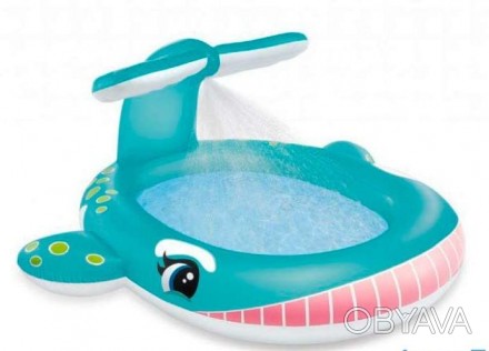 Детский надувной бассейн «Кит» от Intex станет любимой игрушкой вашего ребенка.
. . фото 1