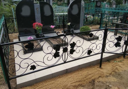Ограды на кладбище в наличии и под заказ! Цена от 8000 грн за ограду на 2 места . . фото 7