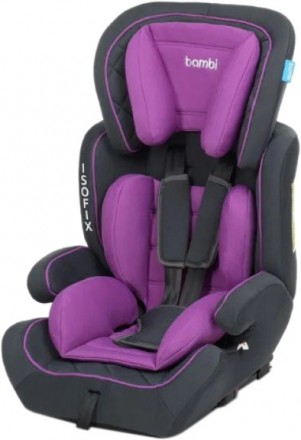 Автокресло Bambi M 4250 9-36 кг Isofix Purple (US00397). Благовещенское. фото 1 Автокресло Bambi M 4250 9-36 кг Isofix Purple (US00397). Благовещенское. фото 1