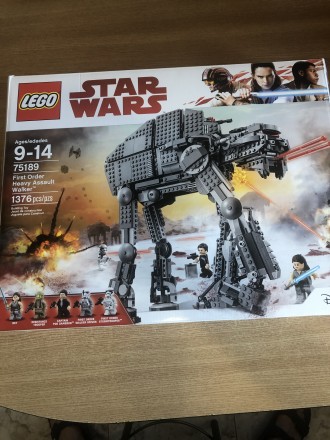 Продам LEGO Star Wars Тяжелый штурмовой шагоход (75189, Gorillas. Харьков. фото 1 Продам LEGO Star Wars Тяжелый штурмовой шагоход (75189, Gorillas. Харьков. фото 1