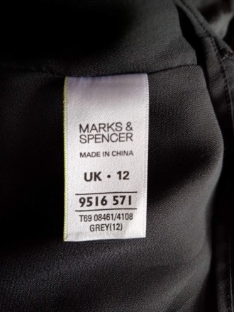Шелковое платье Marks & Spencer (размер 12). Состав: 100% шелк. Производство. . фото 4
