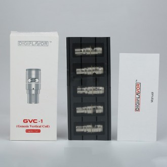Сменный испаритель Digiflavor Espresso GVC-1 GVC-2 Coil Original в пачке 5 штук. Ивано-Франковск. фото 1 Сменный испаритель Digiflavor Espresso GVC-1 GVC-2 Coil Original в пачке 5 штук. Ивано-Франковск. фото 1