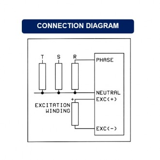 DATAKOM AVR-12 Voltage Regulator - це електронний пристрій, який дозволяє генера. . фото 3