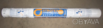 Гидробарьер Strotex (Стротекс) 110 PP кровельная пленка для скатных крыш с микро. . фото 1