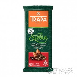 
Черный шоколад TRAPA имеет насыщенный вкус и аромат, содержит 80% натурального . . фото 1