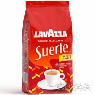 
Lavazza Suerte, молотый, 100% Робусты, вакуумный брикет, Италия, 250 грамм Кофе. . фото 1