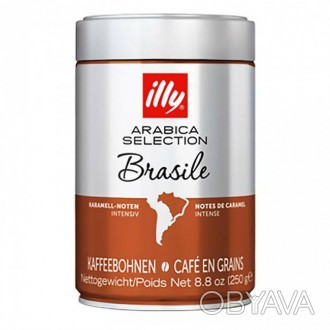 
Кофе в зёрнах Illy Brazil Monoarabica - это стопроцентная бразильская Арабика, . . фото 1