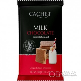 
Бельгийский шоколад премиум класса Cachet (Кашет) молочный 32% какао. Наслаждая. . фото 1