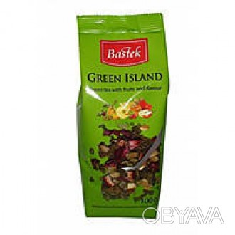 
Чай зеленый листовой с кусочками натуральных фруктов . Польша 100г
 . . фото 1