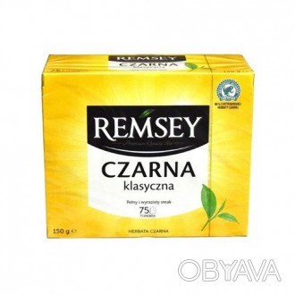 
Чай черный Remsey Klasyczna (классический) Польша 75 пакетиков Наиболее популяр. . фото 1