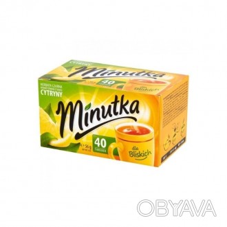 
Экспресс-чай «Минутка» со вкусом лимона скрывает в себе тщательно подобранный к. . фото 1
