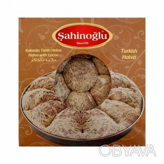 
Тахинная халва Премиум качества фирмы Sahinoglu, 350 гр.Эта восточная сладость . . фото 1