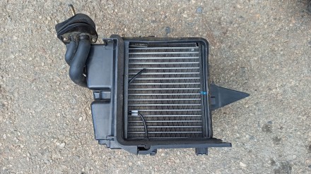 Салонный радиатор кондиционера (испаритель в корпусе (внутренний блок) на KIA JO. . фото 2