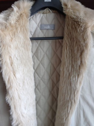 Утепленное пальто Wallis (осень-зима) размер S (38). Пальто на холодную осень, н. . фото 5