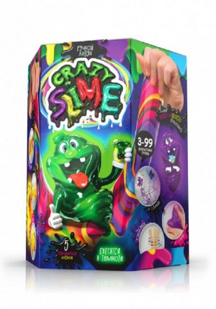 Безопасный образовательный набор для проведения опытов Danko Toys Crazy Slime (S. Киев. фото 1 Безопасный образовательный набор для проведения опытов Danko Toys Crazy Slime (S. Киев. фото 1