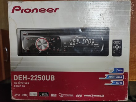 Продам автомагнитолу Pioneer DEH-2250UB. Харків. фото 1 Продам автомагнитолу Pioneer DEH-2250UB. Харків. фото 1
