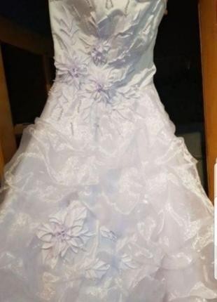 Идеальное свадебное платье для принцесы в идеальном состоянии (не венчаное) с ак. . фото 2