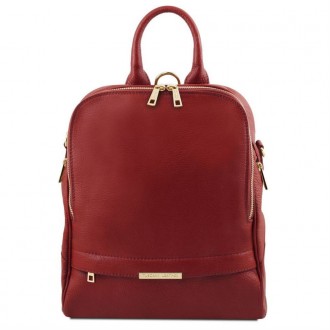 TL141376 Красный TL Bag - женский кожаный рюкзак мягкий от Tuscany. Київ. фото 1 TL141376 Красный TL Bag - женский кожаный рюкзак мягкий от Tuscany. Київ. фото 1