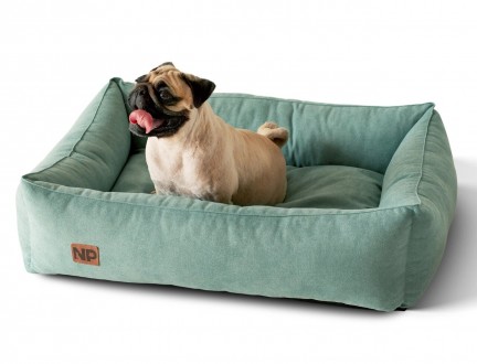 Лежак для собак Noble Pet Albert 70 х 50 x 22 см Turquoise (AL2134). Киев. фото 1 Лежак для собак Noble Pet Albert 70 х 50 x 22 см Turquoise (AL2134). Киев. фото 1