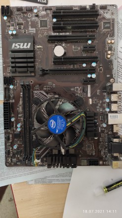 Процессор  i5-6400
Мать MSI H110
Видеокарта  Radeon RX 570 4gb
Оперативная па. . фото 9
