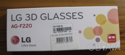 3D очки LG AG-F220 - невероятно легкие 3D-очки с оригинальной конструкцией без з. . фото 1