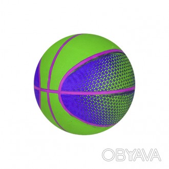 Баскетбольный мяч подходит даже самым маленьким любителям баскетбола. Развивает . . фото 1
