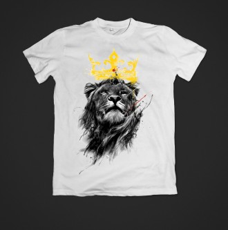 Футболка женская с принтом lion. Киев. фото 1 Футболка женская с принтом lion. Киев. фото 1