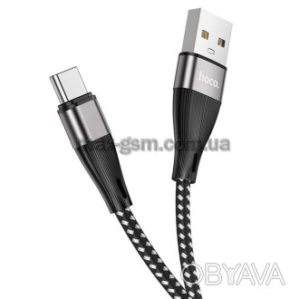 Кабель для зарядки и передачи данных USB - Type-C, 1 м, ток до 3 А.. . фото 1