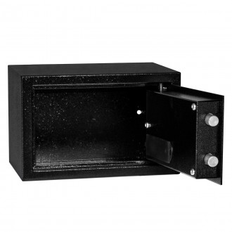 Сейф Ferocon БС-20Е с кодовым замком 31*20*20 см.. . фото 4 Основные параметры сейфа Ferocon БС-20Е:
Электронный замок с двух-ригельной си. . фото 4