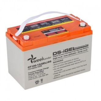 Гелевый аккумулятор Weekender DS 100Ah 12V с дисплеем 30,5кг. Дніпро. фото 1 Гелевый аккумулятор Weekender DS 100Ah 12V с дисплеем 30,5кг. Дніпро. фото 1