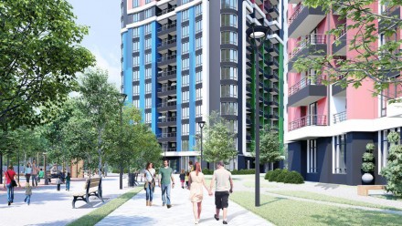 Продажа 1к квартиры в новом жилом комплексе Абрикосовый. Київ. фото 1 Продажа 1к квартиры в новом жилом комплексе Абрикосовый. Київ. фото 1