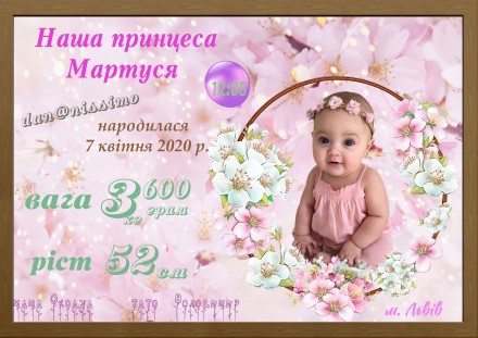 Метрика дитяча, метрика детская. Львов. фото 1 Метрика дитяча, метрика детская. Львов. фото 1