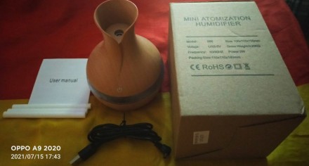 Продам новый ,,увлажнитель - распылитель" (диффузор) воздуха, для ароматера. . фото 4