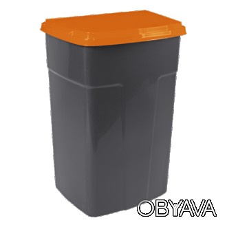 Бак мусорный 90 л: основные характеристики Мусорный бак изготовлен из прочного п. . фото 1