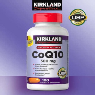 Посилений коензим Q10 (300 мг/1 табл.) Kirkland (США). 
Капсули м'які, жел. . фото 4