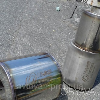 Коллекторный пламегаситель IMS на Fiat Doblo (Фиат добло) - заменитель катализат. . фото 1