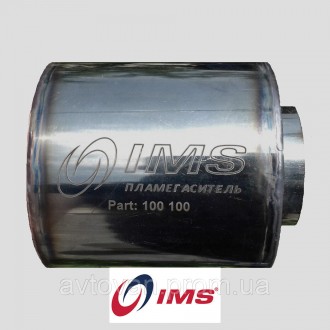 Коллекторный пламегаситель IMS на Mazda 3 (МАЗДА 3) - заменитель катализатора. 
. . фото 3
