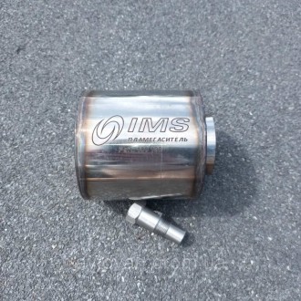 Коллекторный пламегаситель IMS на Mazda 3 (МАЗДА 3) - заменитель катализатора. 
. . фото 10