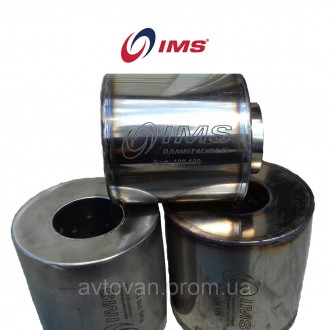 Коллекторный пламегаситель IMS на Mazda 3 (МАЗДА 3) - заменитель катализатора. 
. . фото 8
