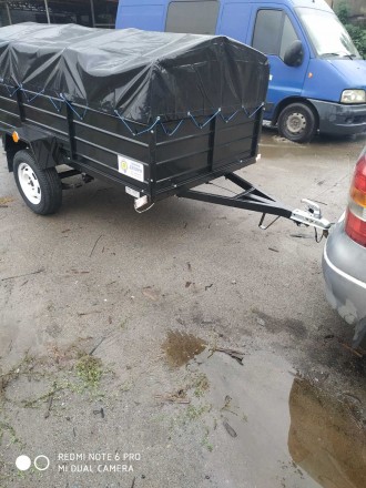 Кременчугский прицеп Днепр 21 с треугольным дышлом.. Рени. фото 1